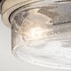 image 4 of Kichler Grand Bank 2 Light Semi-Flush Mount Antique Grey
