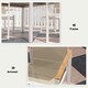 image 6 of Outsunny 6 Pieces Garden Furniture Set with Parasol, Folding Chairs 