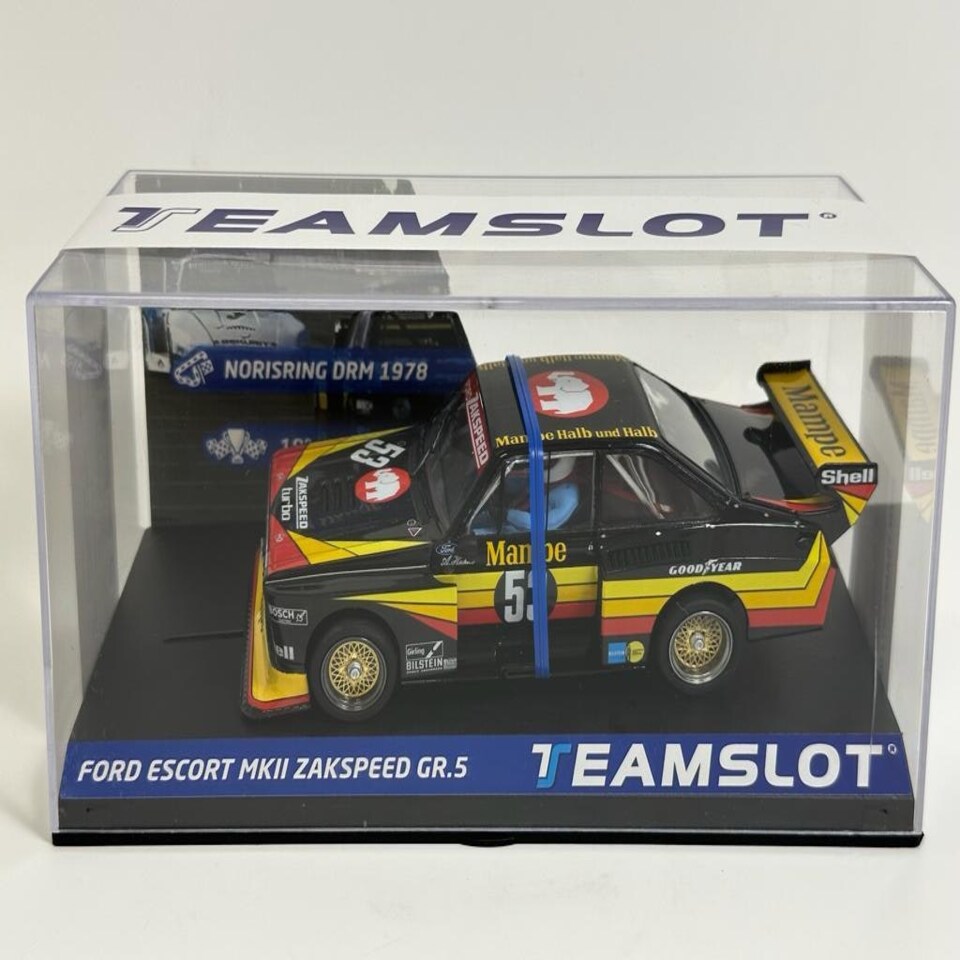 image 1 of Teamslot 13101 Ford Escort MKII Zakspeed GR 5 DRM Norisring 78 Armin Hahne 1:32