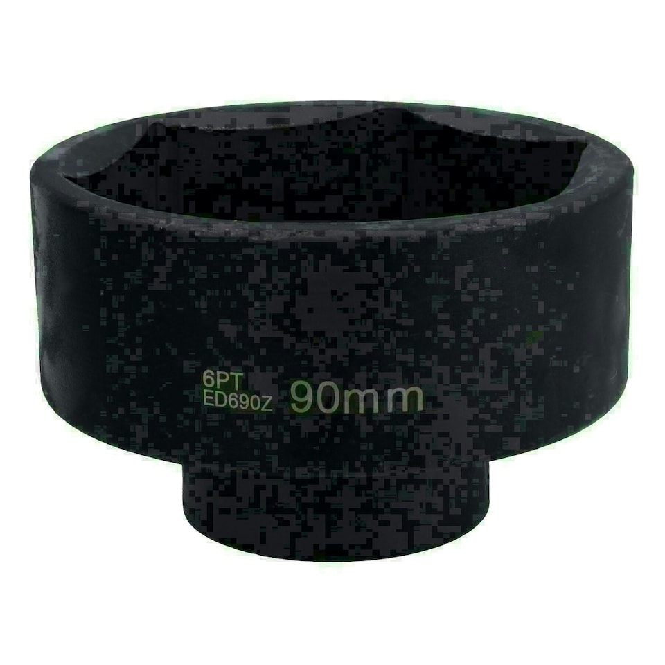 image 1 of 90mm 1in Drive Deep Metric Impact Impacted Socket 6 Sided Point Single Hex
