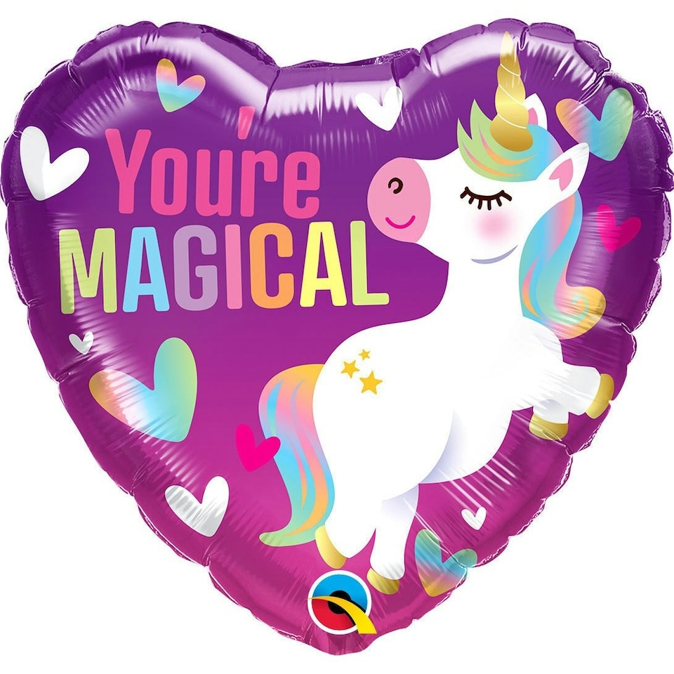 Qualatex You´re Magical Unicorn Foil Balloon - Purple/White - One Size