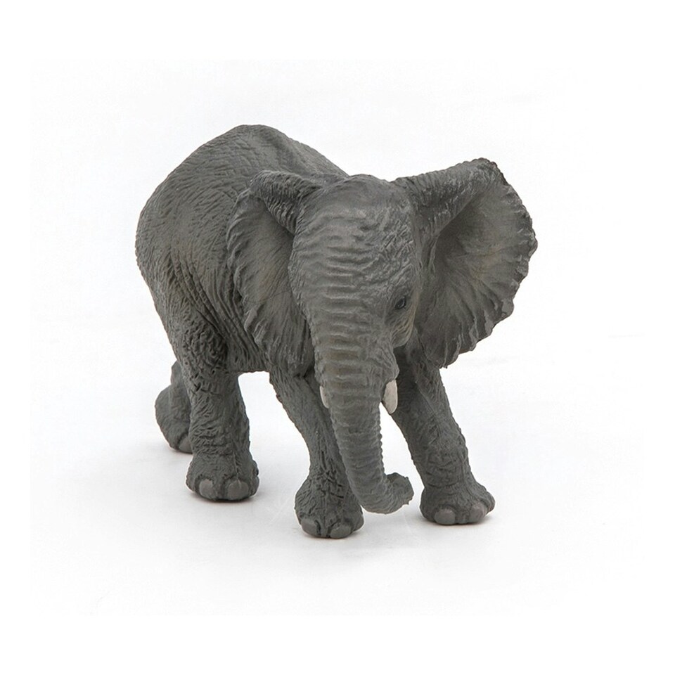 image 1 of PAPO Wild Animal Kingdom Young African Elephant Toy Figure