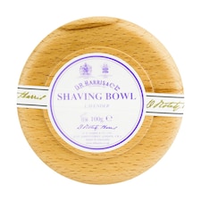 D R Harris Lavender Shaving Soap & Bowl Beech 100g N/A