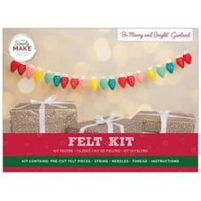 Felt Garland - Be Merry & Bright
