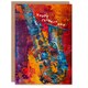 image 1 of Saxophone Oil Colourful Fathers Day Dad Card