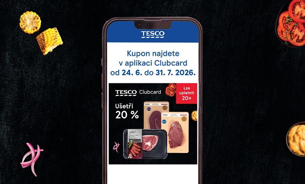 Ušetřete s kuponem v aplikaci Clubcard