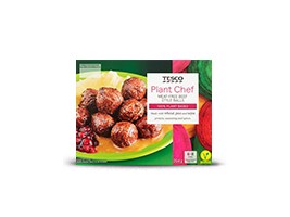 Tesco Plant Chef Bezmasé kuličky na bázi rostlinných bílkovin 204g