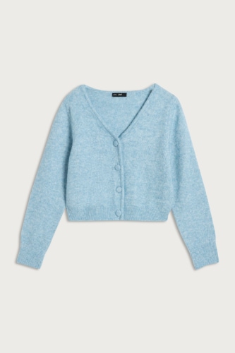 Kardigan s výstřihem do V