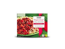 Tesco Plant Chef Vařená rýže s mletou směsí na bázi rostlinných bílkovin a rajčatovou omáčkou 350g