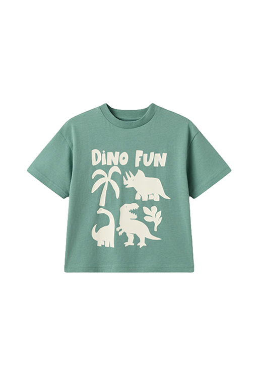 Bavlněné tričko  s potiskem dinosaurů