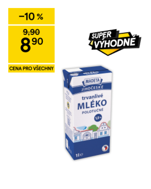 Madeta mléko
