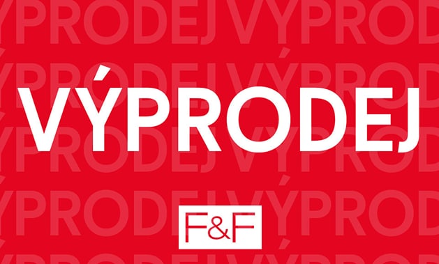 Výprodej s Clubcard na sortiment značky F&F