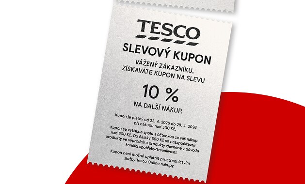 Získejte slevu 10 % na další nákup