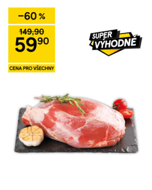Vepřová kýta bez kosti