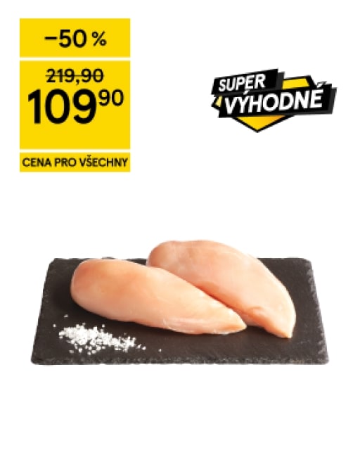 Tesco kuřecí prsní řízky