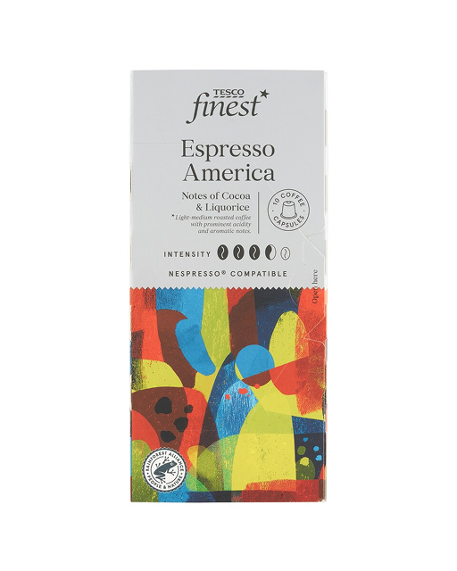 Tesco Finest Kávové kapsle Espresso America