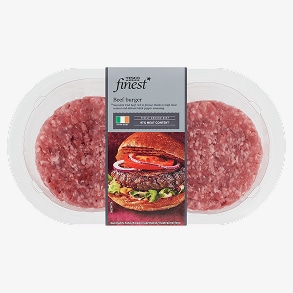 Tesco Finest Hovězí burger z irského masa