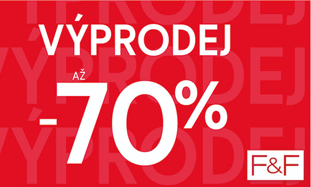 Výprodej na sortiment značky F&F