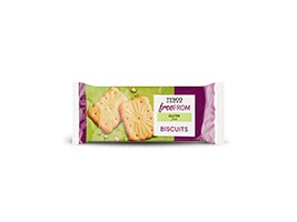 Tesco Free From sušenky s máslovou příchutí 55g
