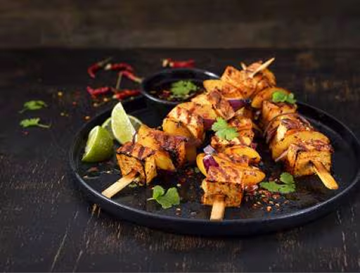Tofu špízy s chilli a broskví