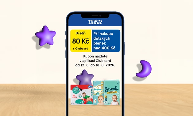 Ušetřete s kuponem v aplikaci Clubcard