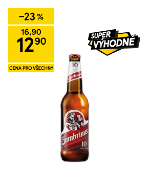 Gambrinus Originál 10°