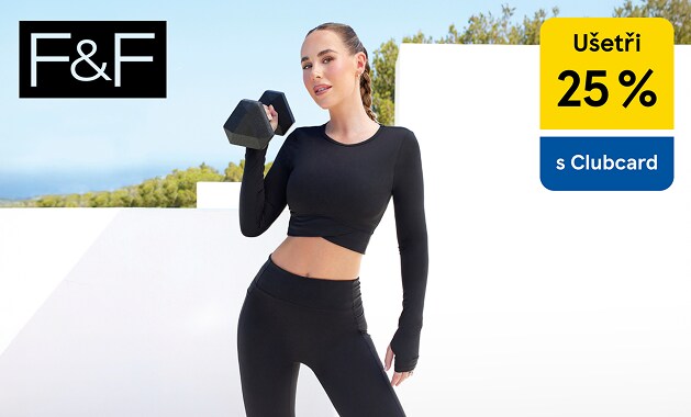 Sportovní kolekce F&F Active o 25 % výhodněji