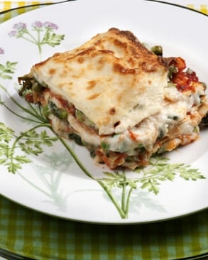 Bezmasé lasagne
