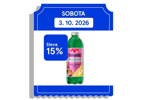 15 % sleva na Mattoni