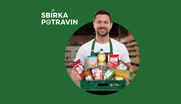 Pomáhejte se sbírkou potravin