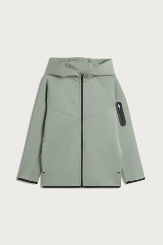 Mikina na zip s kapucí