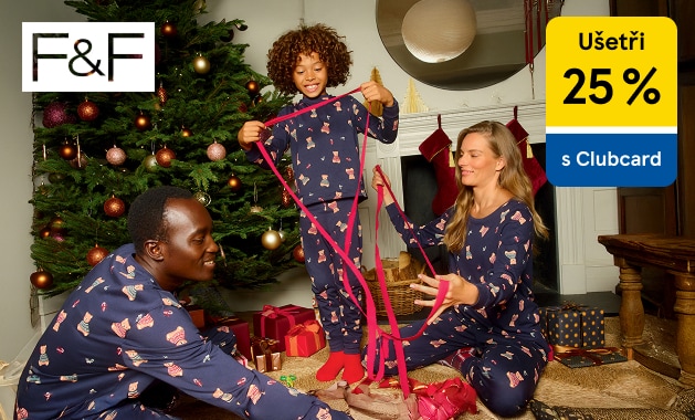 -25% s Clubcard na noční prádlo F&F