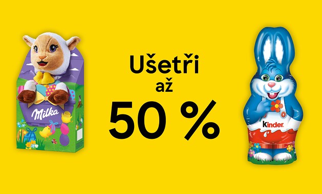 Výprodej cukrovinek  od soboty 4. 4.