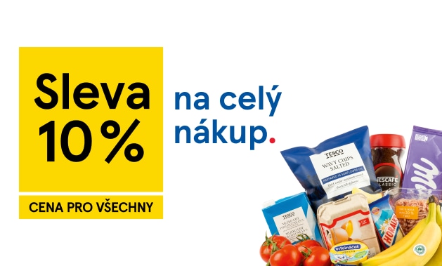 Přijďte si pro slevu do Tesco Frýdek-Místek.