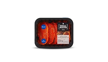 Tesco Grill Master Marinovaná vepřová pečeně bez kosti ve středomořském stylu plátky 0,600kg
