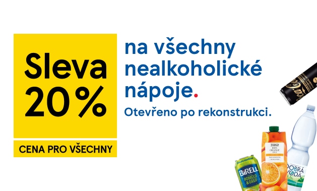 Supermarket Tesco Jablonec nad Nisou je znovu otevřen