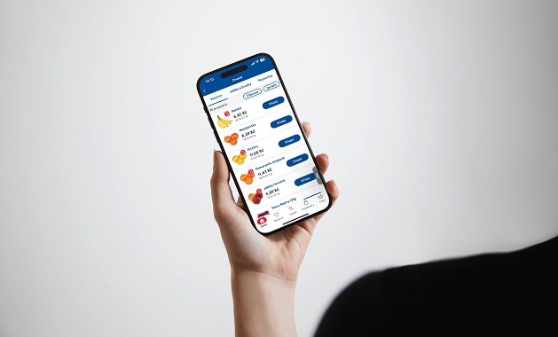 Online nakupování do kapsy