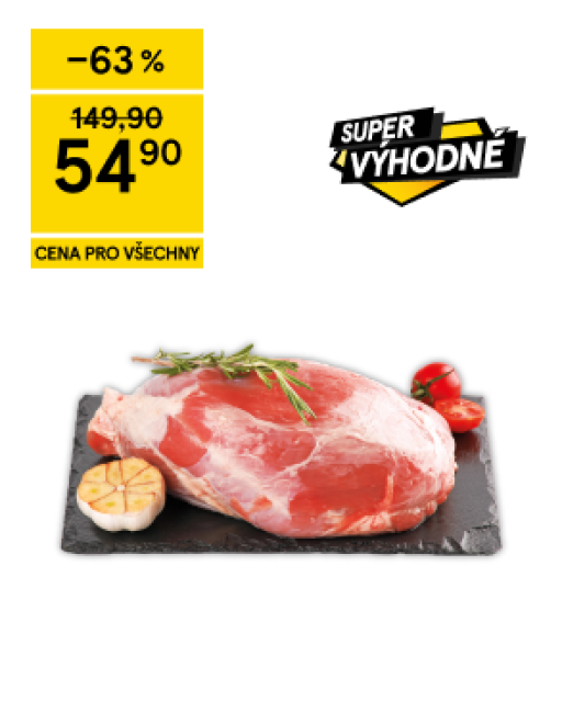 Vepřová kýta bez kosti