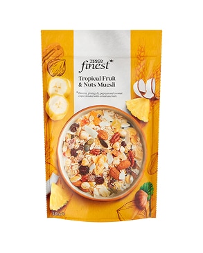 Tesco Finest Müsli s exotickým ovocem a křupavými ořechy