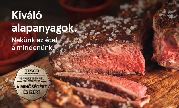 A tökéletes steak három titka: alapanyag, technika, pihentetés.