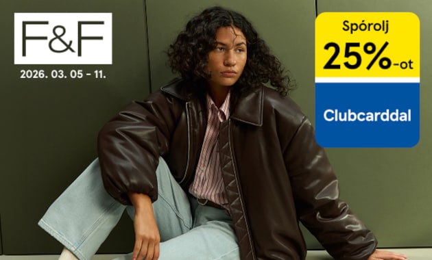 Spórolj 25%-ot Clubcarddal 