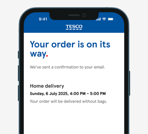 Track your delivery