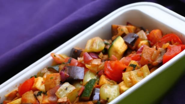 Mediterrán paradicsomos zöldségek