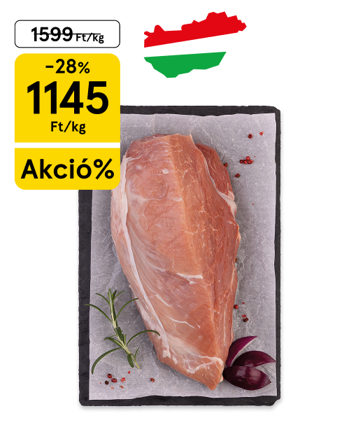 Friss magyar sertéslapocka
