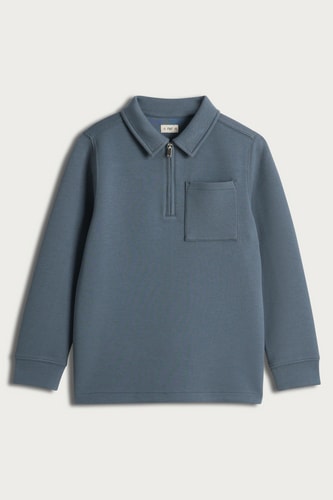 Kék, cipzáras fiú ing