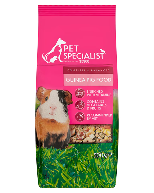 Pet Specialist teljes értékű állateledel tengerimalacok számára