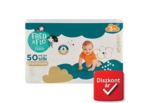 Fred & Flo Premium 3 Midi 5-9 kg pelenka