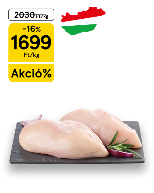 Friss magyar csirkemellfilé
