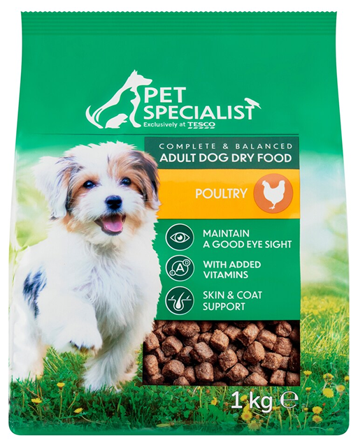 Pet Specialist teljes értékű száraz eledel felnőtt kutyáknak baromfival