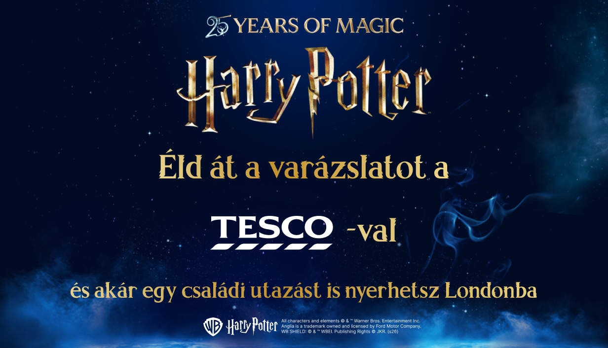 Harry Potter a Tescóban!